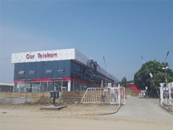 2 Floors Frame Steel Structure Office 1500sqm